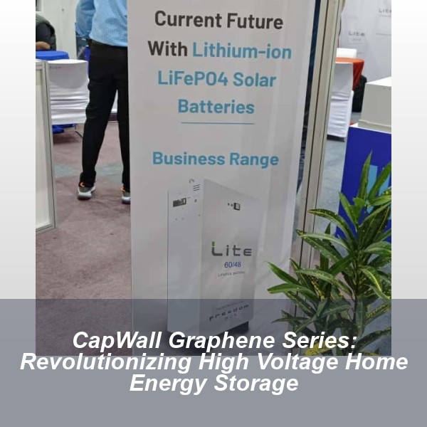 CapWall Graphene Series: Revolutionizing High Voltage Home Energy Storage