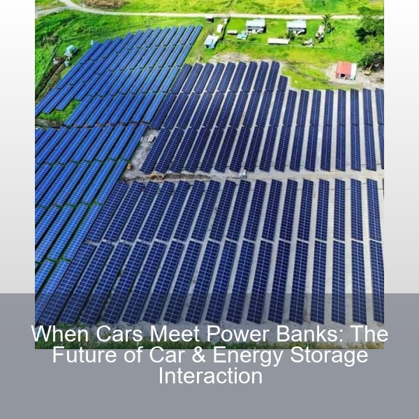 When Cars Meet Power Banks: The Future of Car & Energy Storage Interaction