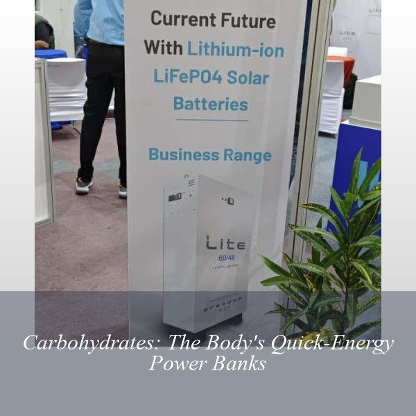Carbohydrates: The Body's Quick-Energy Power Banks