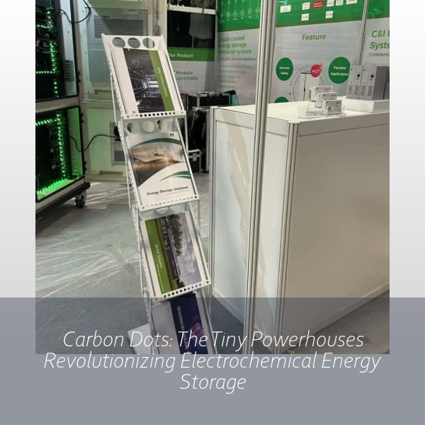 Carbon Dots: The Tiny Powerhouses Revolutionizing Electrochemical Energy Storage