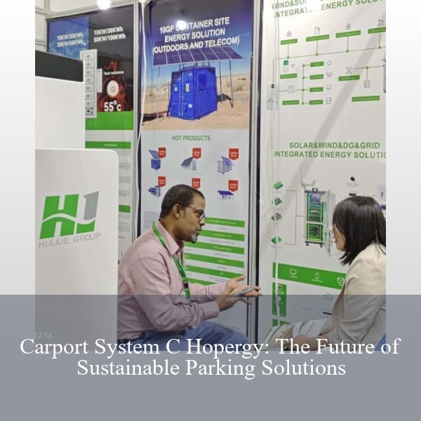 Carport System C Hopergy: The Future of Sustainable Parking Solutions