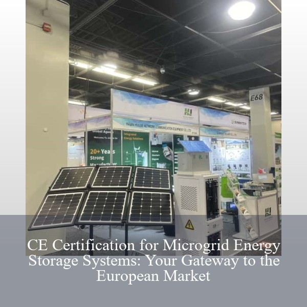 CE Certification for Microgrid Energy Storage Systems: Your Gateway to the European Market