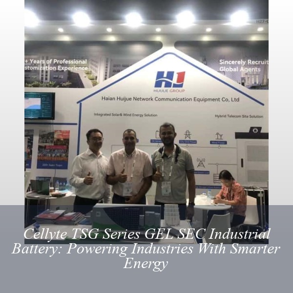 Cellyte TSG Series GEL SEC Industrial Battery: Powering Industries With Smarter Energy