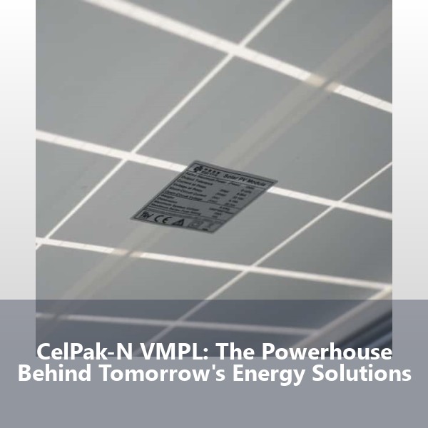 CelPak-N VMPL: The Powerhouse Behind Tomorrow's Energy Solutions