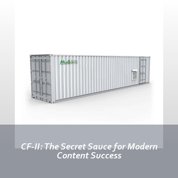 CF-II: The Secret Sauce for Modern Content Success