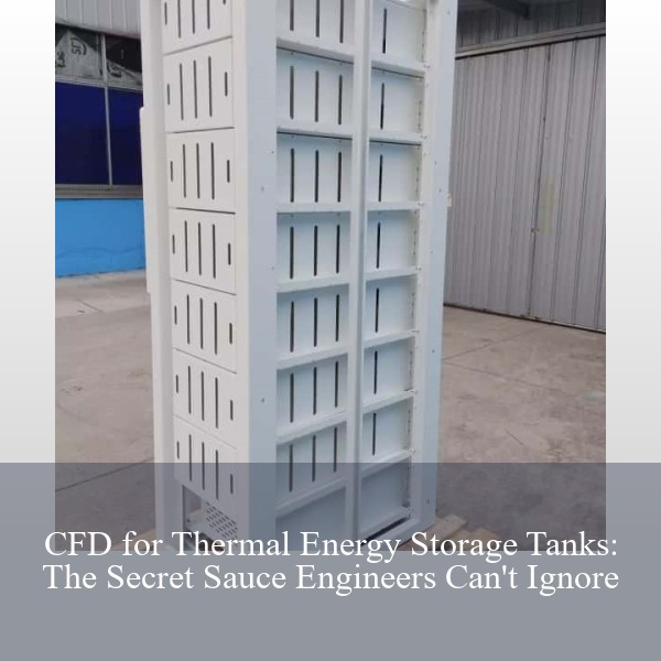 CFD for Thermal Energy Storage Tanks: The Secret Sauce Engineers Can't Ignore