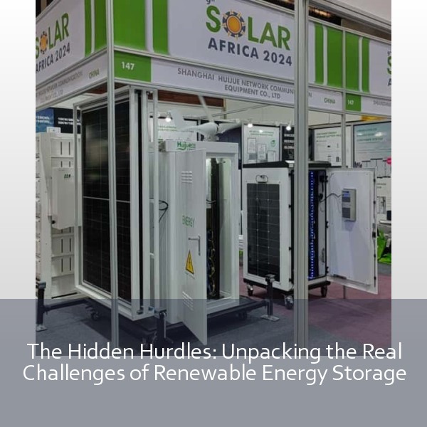 The Hidden Hurdles: Unpacking the Real Challenges of Renewable Energy Storage