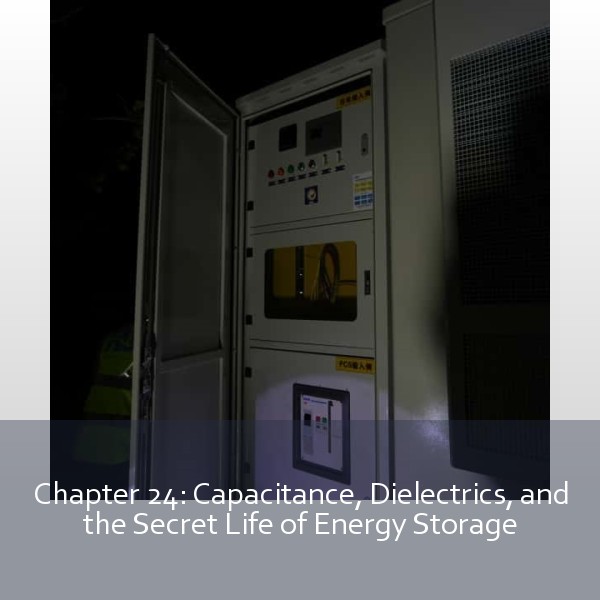 Chapter 24: Capacitance, Dielectrics, and the Secret Life of Energy Storage