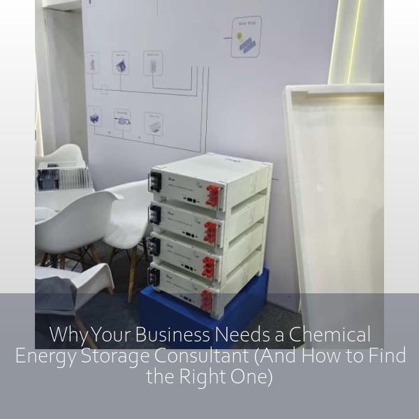 Why Your Business Needs a Chemical Energy Storage Consultant (And How to Find the Right One)