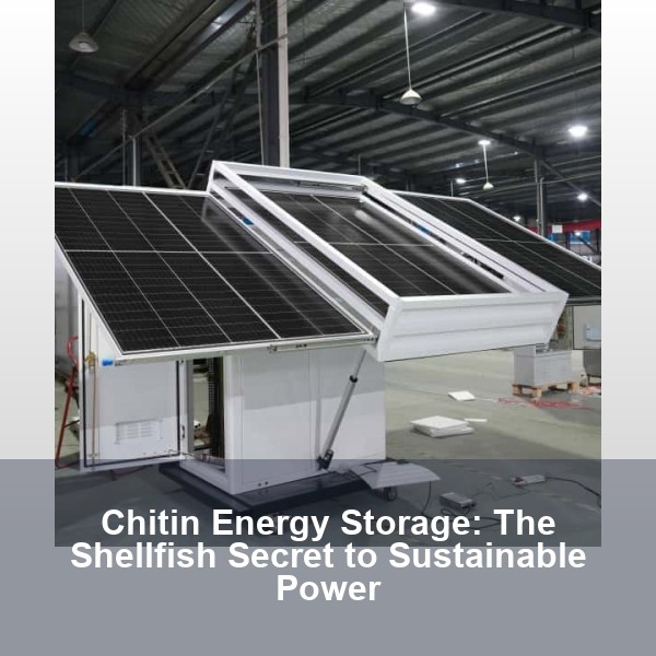 Chitin Energy Storage: The Shellfish Secret to Sustainable Power