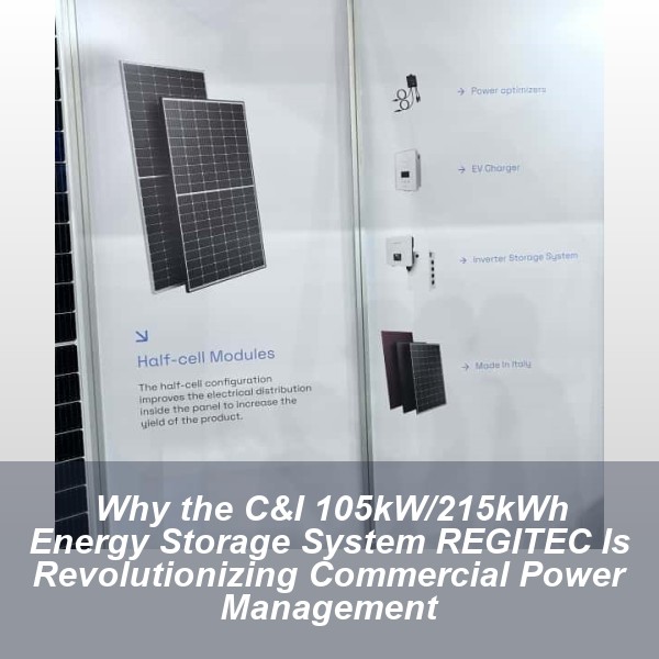 Why the C&I 105kW/215kWh Energy Storage System REGITEC Is Revolutionizing Commercial Power Management