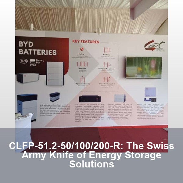 CLFP-51.2-50/100/200-R: The Swiss Army Knife of Energy Storage Solutions