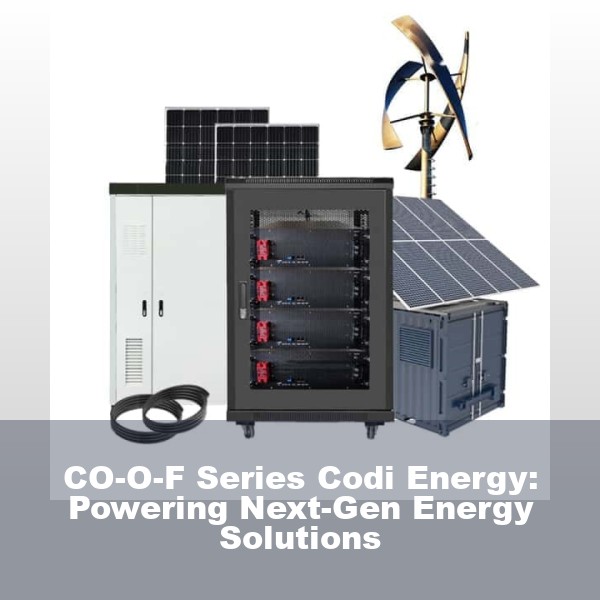 CO-O-F Series Codi Energy: Powering Next-Gen Energy Solutions