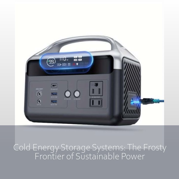 Cold Energy Storage Systems: The Frosty Frontier of Sustainable Power