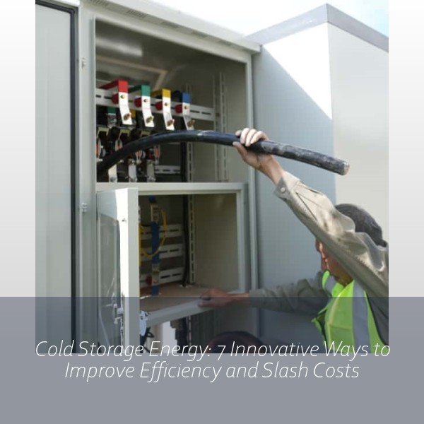 Cold Storage Energy: 7 Innovative Ways to Improve Efficiency and Slash Costs
