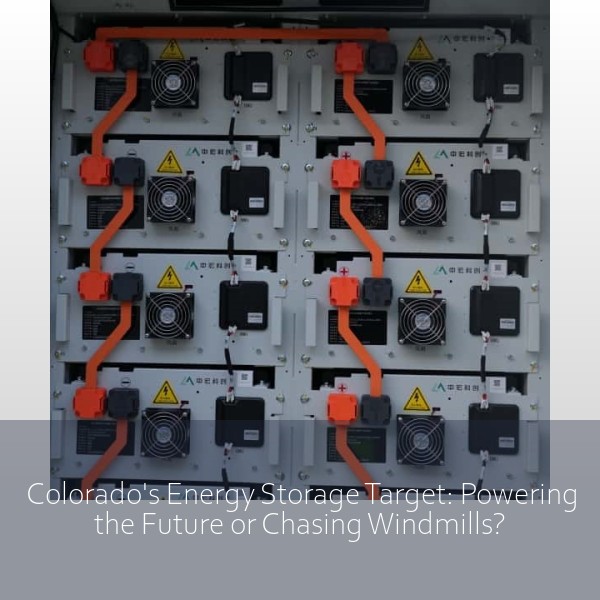 Colorado's Energy Storage Target: Powering the Future or Chasing Windmills?