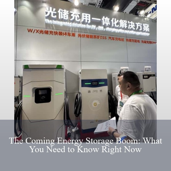 The Coming Energy Storage Boom: What You Need to Know Right Now