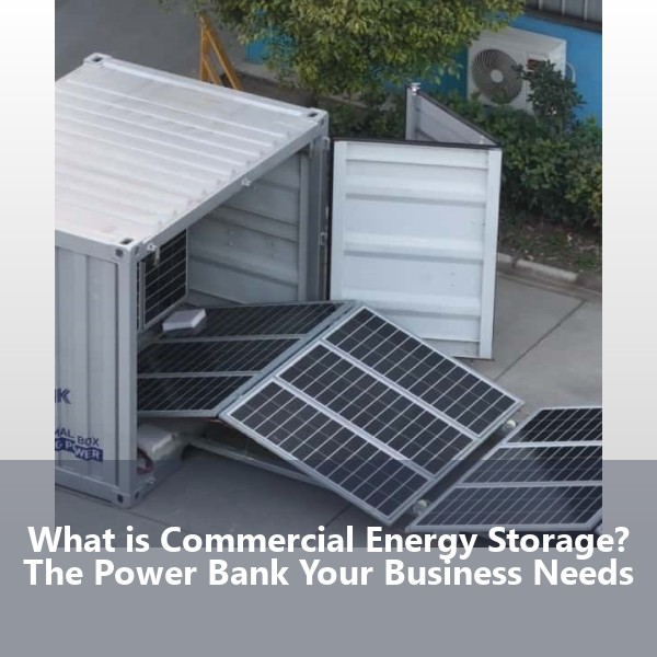 What is Commercial Energy Storage? The Power Bank Your Business Needs