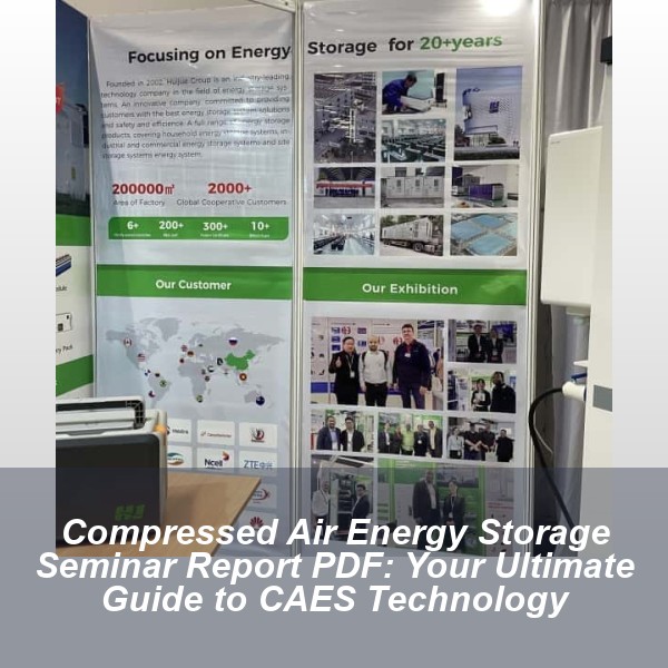 Compressed Air Energy Storage Seminar Report PDF: Your Ultimate Guide to CAES Technology