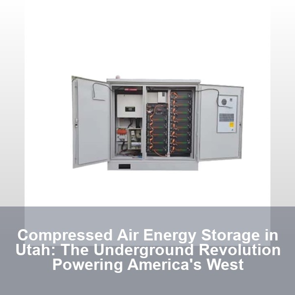Compressed Air Energy Storage in Utah: The Underground Revolution Powering America's West