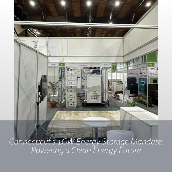 Connecticut's 1GW Energy Storage Mandate: Powering a Clean Energy Future