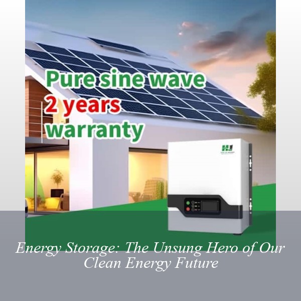 Energy Storage: The Unsung Hero of Our Clean Energy Future