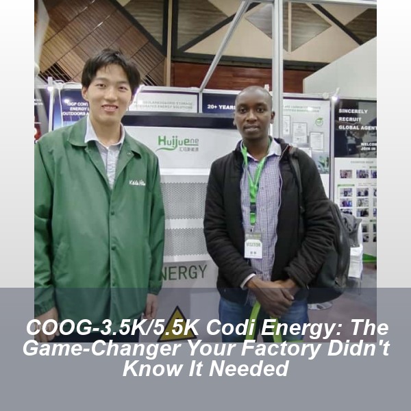 COOG-3.5K/5.5K Codi Energy: The Game-Changer Your Factory Didn't Know It Needed