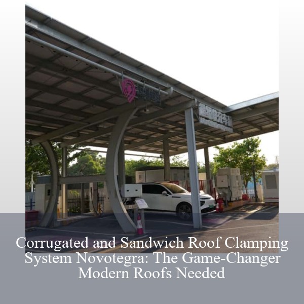 Corrugated and Sandwich Roof Clamping System Novotegra: The Game-Changer Modern Roofs Needed