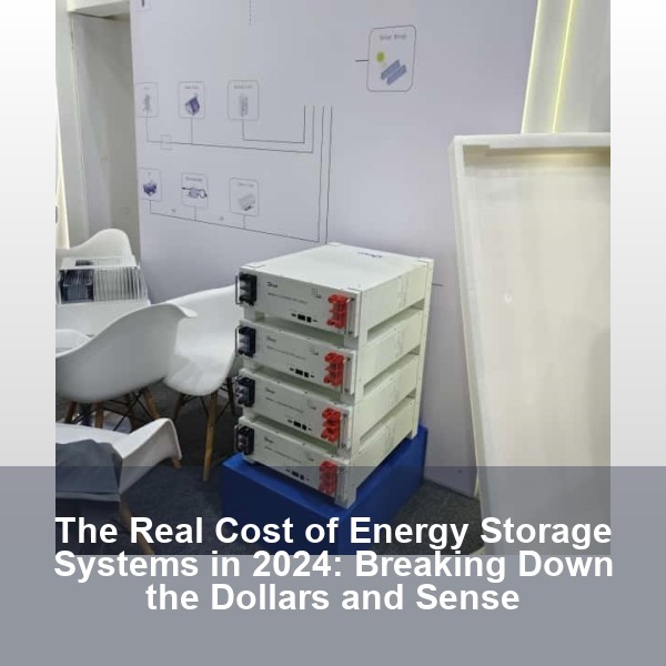 The Real Cost of Energy Storage Systems in 2024: Breaking Down the Dollars and Sense