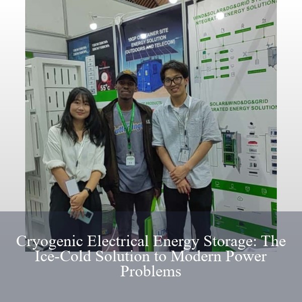 Cryogenic Electrical Energy Storage: The Ice-Cold Solution to Modern Power Problems