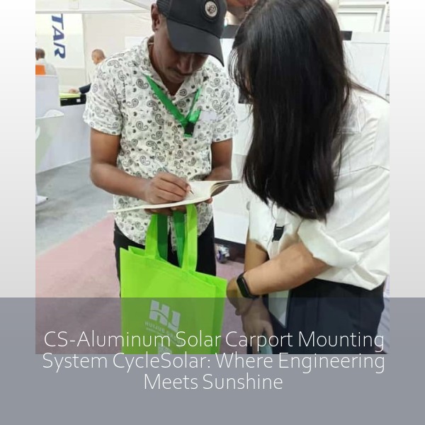 CS-Aluminum Solar Carport Mounting System CycleSolar: Where Engineering Meets Sunshine