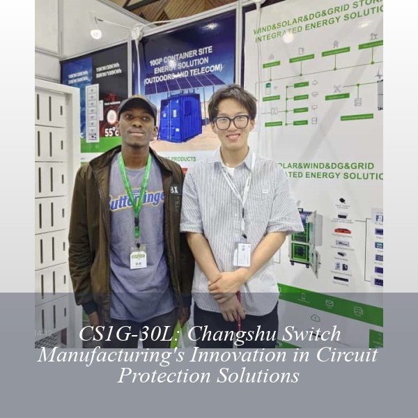 CS1G-30L: Changshu Switch Manufacturing's Innovation in Circuit Protection Solutions