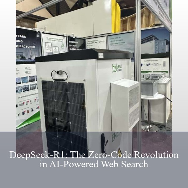 DeepSeek-R1: The Zero-Code Revolution in AI-Powered Web Search