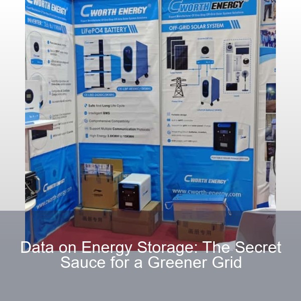 Data on Energy Storage: The Secret Sauce for a Greener Grid