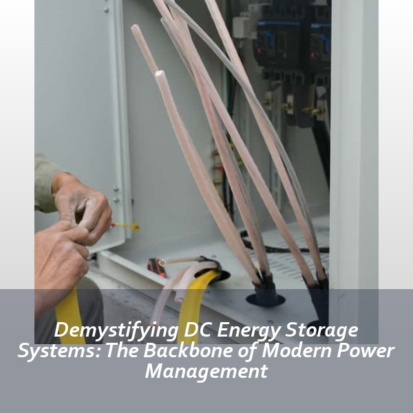 Demystifying DC Energy Storage Systems: The Backbone of Modern Power Management