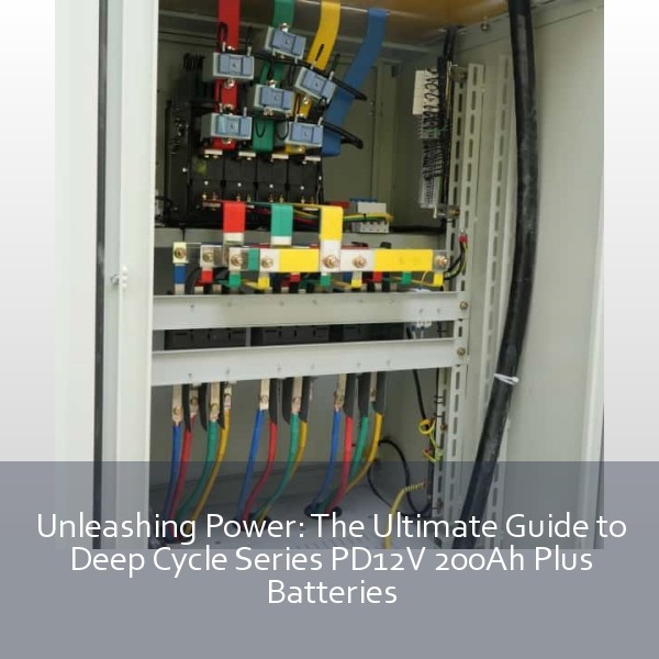 Unleashing Power: The Ultimate Guide to Deep Cycle Series PD12V 200Ah Plus Batteries