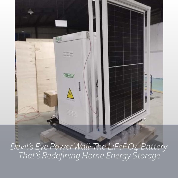Devil’s Eye Power Wall: The LiFePO4 Battery That’s Redefining Home Energy Storage