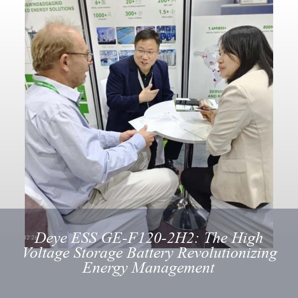 Deye ESS GE-F120-2H2: The High Voltage Storage Battery Revolutionizing Energy Management