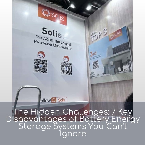 The Hidden Challenges: 7 Key Disadvantages of Battery Energy Storage Systems You Can't Ignore