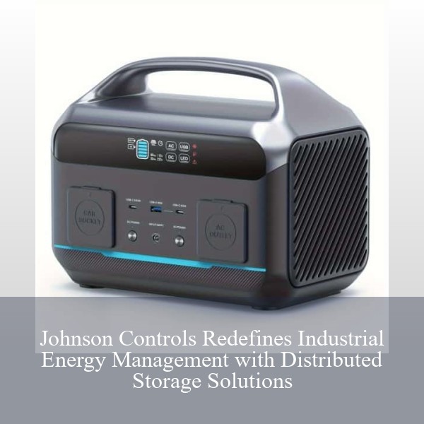 Johnson Controls Redefines Industrial Energy Management with Distributed Storage Solutions