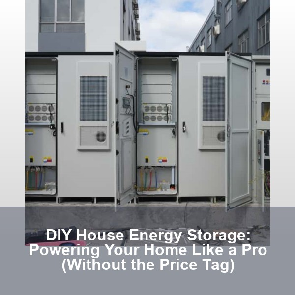 DIY House Energy Storage: Powering Your Home Like a Pro (Without the Price Tag)