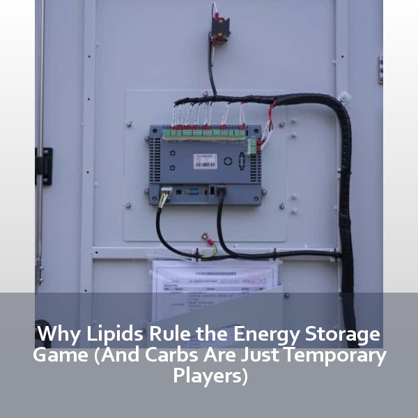 Why Lipids Rule the Energy Storage Game (And Carbs Are Just Temporary Players)