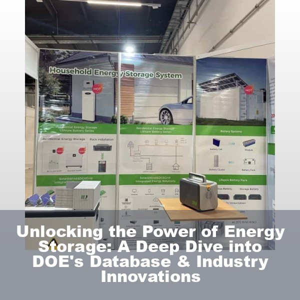 Unlocking the Power of Energy Storage: A Deep Dive into DOE's Database & Industry Innovations