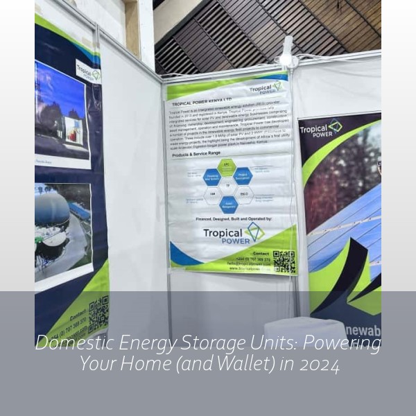 Domestic Energy Storage Units: Powering Your Home (and Wallet) in 2024