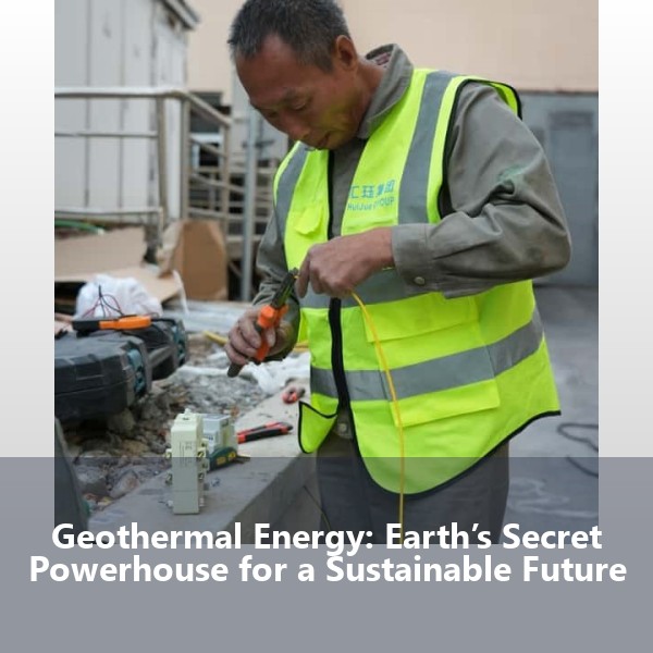 Geothermal Energy: Earth’s Secret Powerhouse for a Sustainable Future