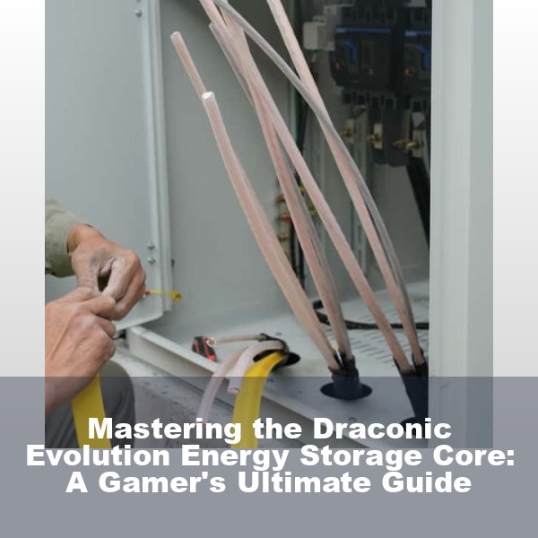 Mastering the Draconic Evolution Energy Storage Core: A Gamer's Ultimate Guide
