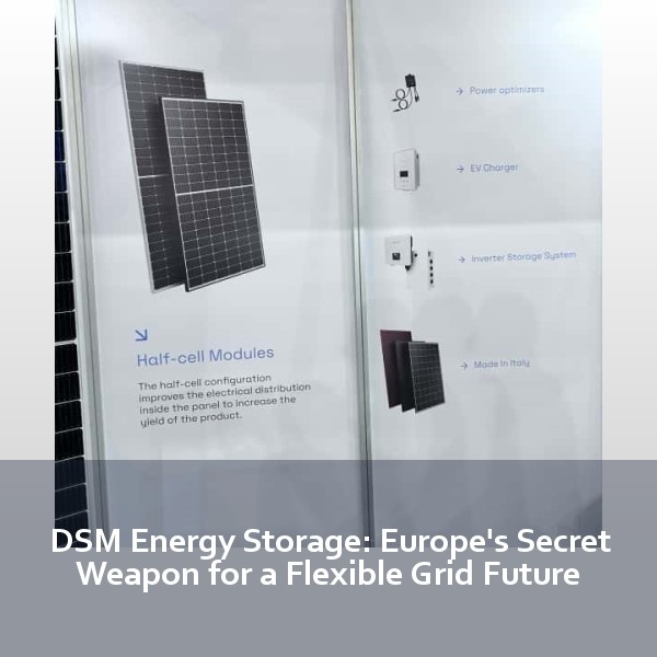 DSM Energy Storage: Europe's Secret Weapon for a Flexible Grid Future