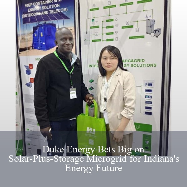 Duke Energy Bets Big on Solar-Plus-Storage Microgrid for Indiana's Energy Future