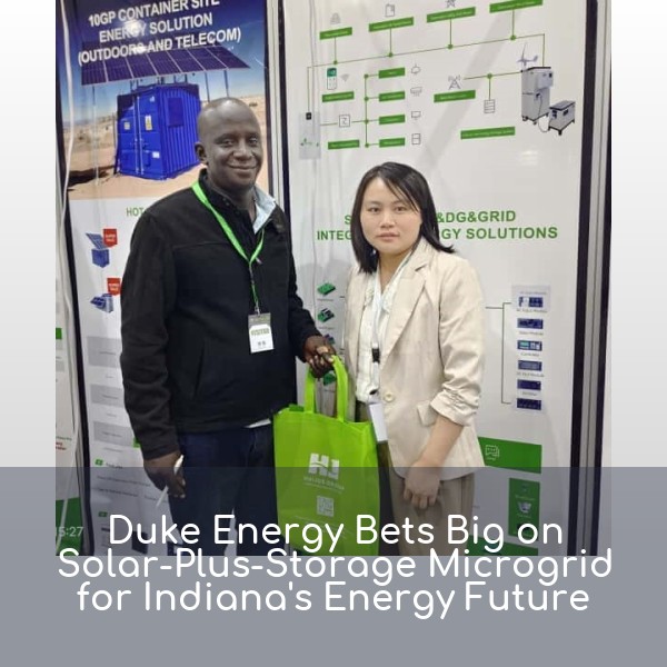 Duke Energy Bets Big on Solar-Plus-Storage Microgrid for Indiana's Energy Future
