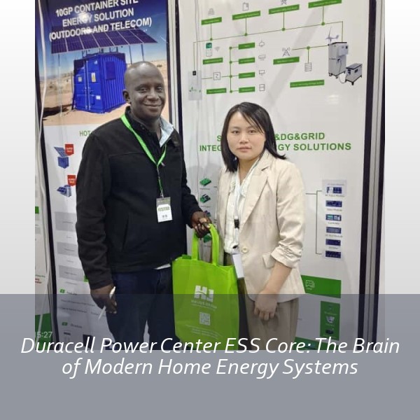 Duracell Power Center ESS Core: The Brain of Modern Home Energy Systems